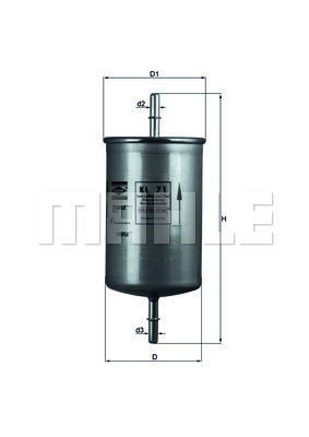 Filtr paliwa KL 71 KNECHT