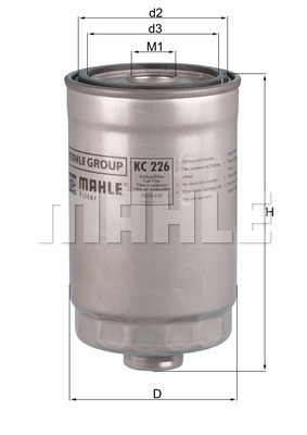 Filtr paliwa KC 226 KNECHT