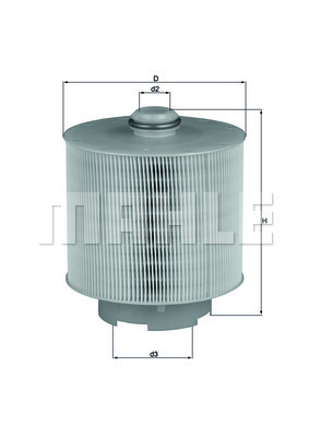 Filtr powietrza LX 1006/1D KNECHT