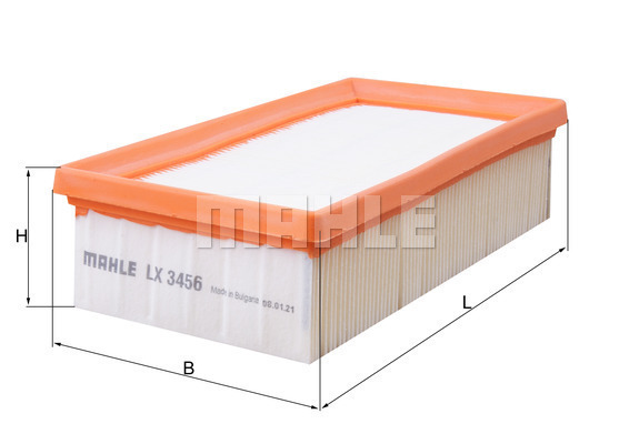 Filtr powietrza LX 3456 KNECHT