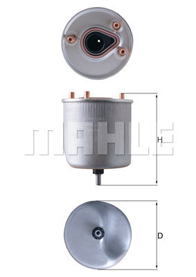 Filtr paliwa KL 788 KNECHT