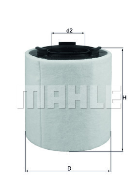 Filtr powietrza LX 2831 KNECHT