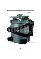 Filtr paliwa wyprzedaż, KLH 44/22, KNECHT w ofercie sklepu e-autoparts.pl 