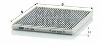 Filtr kabinowy przeciwpyłkowy CUK 1828 MANN-FILTER MANN+HUMMEL GMBH