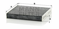 Filtr kabinowy przeciwpyłkowy CUK 1919 MANN-FILTER MANN+HUMMEL GMBH