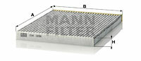 Filtr kabinowy przeciwpyłkowy CUK 1936 MANN-FILTER MANN+HUMMEL GMBH