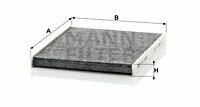 Filtr kabinowy przeciwpyłkowy CUK 2026 MANN-FILTER MANN+HUMMEL GMBH