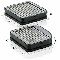 Filtr kabinowy przeciwpyłkowy CUK 22 000-2 MANN-FILTER MANN+HUMMEL GMBH