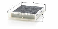Filtr kabinowy przeciwpyłkowy CUK 2317 MANN-FILTER MANN+HUMMEL GMBH