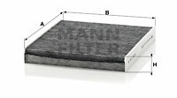 Filtr kabinowy przeciwpyłkowy CUK 2545 MANN-FILTER MANN+HUMMEL GMBH
