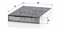 Filtr kabinowy przeciwpyłkowy CUK 25 003 MANN-FILTER MANN+HUMMEL GMBH