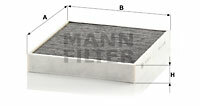 Filtr kabinowy przeciwpyłkowy CUK 26 010 MANN-FILTER MANN+HUMMEL GMBH