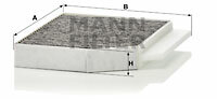 Filtr kabinowy przeciwpyłkowy CUK 26 023 MANN-FILTER MANN+HUMMEL GMBH