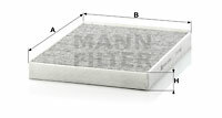 Filtr kabinowy przeciwpyłkowy CUK 2842 MANN-FILTER MANN+HUMMEL GMBH