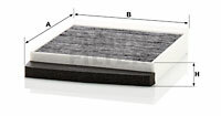 Filtr kabinowy przeciwpyłkowy CUK 2855 MANN-FILTER MANN+HUMMEL GMBH