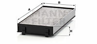 Filtr kabinowy przeciwpyłkowy CUK 2941-2 MANN-FILTER MANN+HUMMEL GMBH