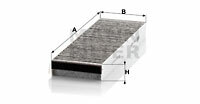 Filtr kabinowy przeciwpyłkowy CUK 3023-2 MANN-FILTER MANN+HUMMEL GMBH