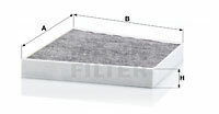 Filtr kabinowy przeciwpyłkowy CUK 3172 MANN-FILTER MANN+HUMMEL GMBH