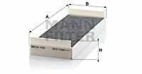 Filtr kabinowy przeciwpyłkowy CUK 4795 MANN-FILTER MANN+HUMMEL GMBH