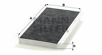 Filtr kabinowy przeciwpyłkowy CUK 5366 MANN-FILTER MANN+HUMMEL GMBH