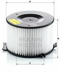 Filtr kabinowy przeciwpyłkowy CU 1738 MANN-FILTER MANN+HUMMEL GMBH