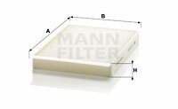 Filtr kabinowy przeciwpyłkowy CU 25 002 MANN-FILTER MANN+HUMMEL GMBH
