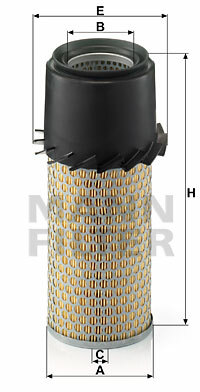 Filtr powietrza C 1188 MANN-FILTER MANN+HUMMEL GMBH
