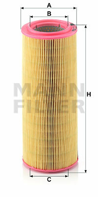 Filtr powietrza C 12 104 MANN-FILTER MANN+HUMMEL GMBH