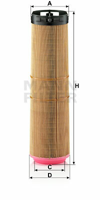 Filtr powietrza C 12 178/1 MANN-FILTER MANN+HUMMEL GMBH