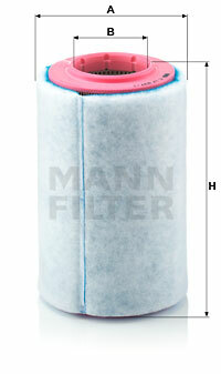 Filtr powietrza C 17 237/1 MANN-FILTER MANN+HUMMEL GMBH