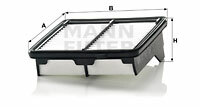 Filtr powietrza C 18 004 MANN-FILTER MANN+HUMMEL GMBH