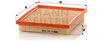 Filtr powietrza C 22 009 MANN-FILTER MANN+HUMMEL GMBH