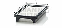 Filtr powietrza C 23 004 MANN-FILTER MANN+HUMMEL GMBH