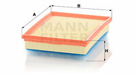 Filtr powietrza C 24 036 MANN-FILTER MANN+HUMMEL GMBH