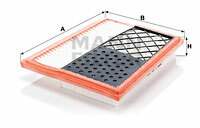 Filtr powietrza C 25 004 MANN-FILTER MANN+HUMMEL GMBH