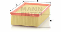 Filtr powietrza C 25 136 MANN-FILTER MANN+HUMMEL GMBH