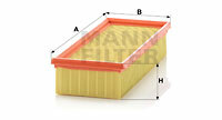 Filtr powietrza C 2874 MANN-FILTER MANN+HUMMEL GMBH