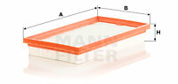 Filtr powietrza C 3233 MANN-FILTER MANN+HUMMEL GMBH