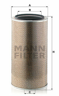 Filtr powietrza, Piclon C 33 920/3 MANN-FILTER MANN+HUMMEL GMBH