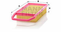 Filtr powietrza C 35 110 MANN-FILTER MANN+HUMMEL GMBH