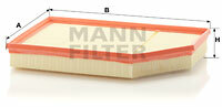 Filtr powietrza C 35 177 MANN-FILTER MANN+HUMMEL GMBH