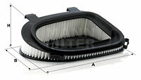 Filtr powietrza C 36 014 MANN-FILTER MANN+HUMMEL GMBH