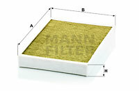 Filtr kabinowy przeciwpyłkowy, FreciousPlus FP 2733 MANN-FILTER MANN+HUMMEL GMBH