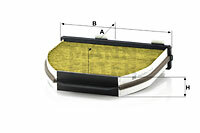 Filtr kabinowy przeciwpyłkowy, FreciousPlus FP 29 005 MANN-FILTER MANN+HUMMEL GMBH