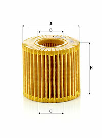 Filtr oleju HU 6006 z MANN-FILTER MANN+HUMMEL GMBH