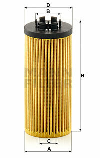 Filtr oleju HU 6012 z KIT MANN-FILTER MANN+HUMMEL GMBH