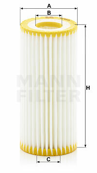 Filtr oleju HU 6013 z MANN-FILTER MANN+HUMMEL GMBH
