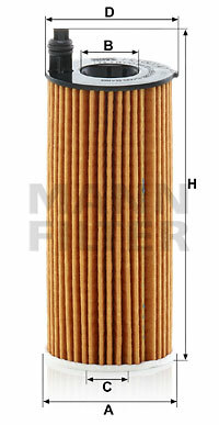 Filtr oleju HU 6014/1 z MANN-FILTER MANN+HUMMEL GMBH