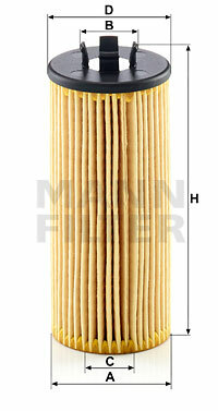 Filtr oleju HU 6015 z KIT MANN-FILTER MANN+HUMMEL GMBH