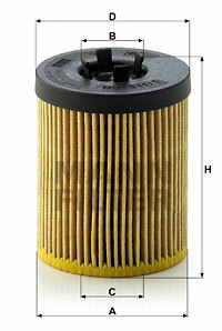 Filtr oleju HU 611/1 x MANN-FILTER MANN+HUMMEL GMBH